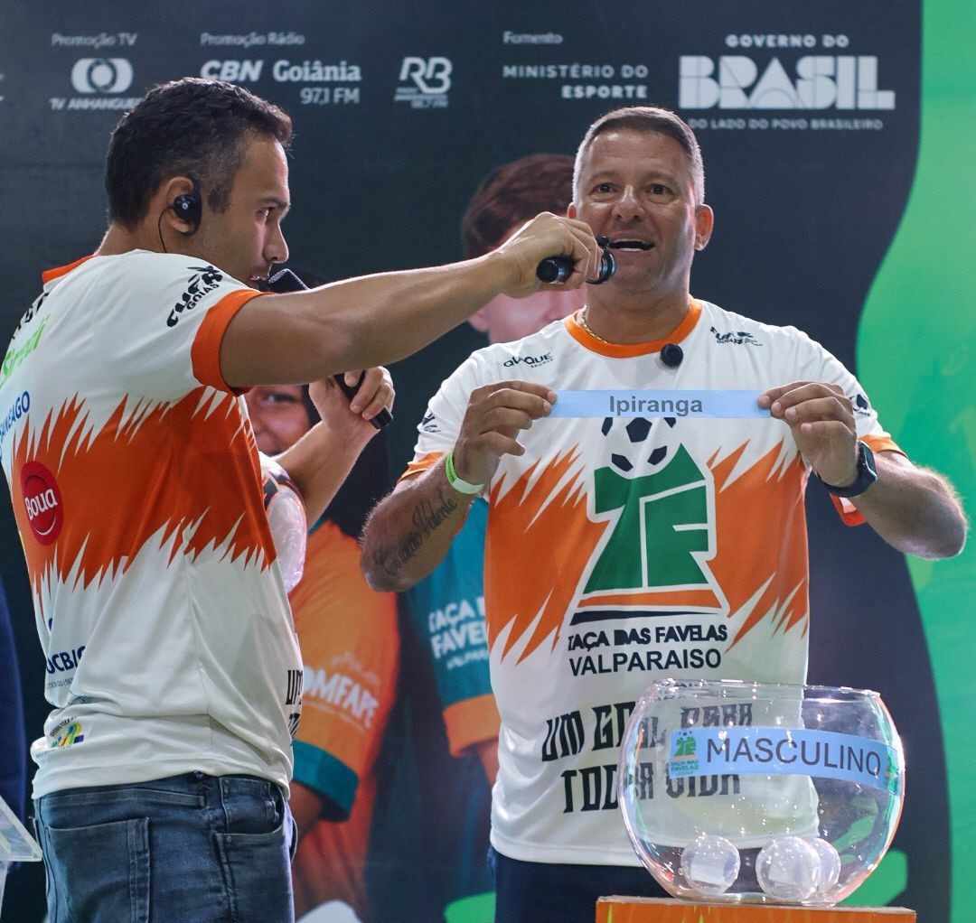 Com presença de Washington, Coração Valente, e sorteio dos grupos, Taça das Favelas do Entorno do DF é aberta em Valparaíso